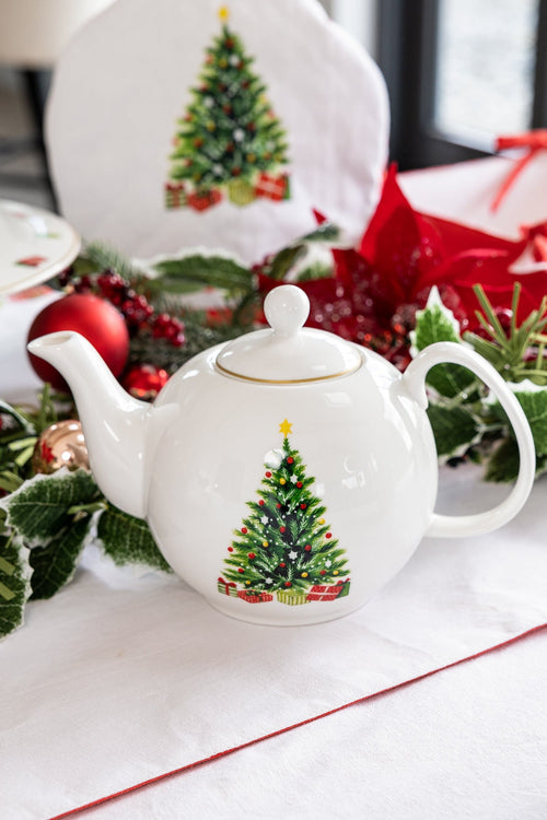 Christmas Tree Tea Pot