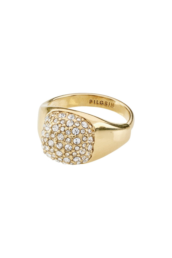 Carraig Donn Cindy Crystal Gold Plated Ring