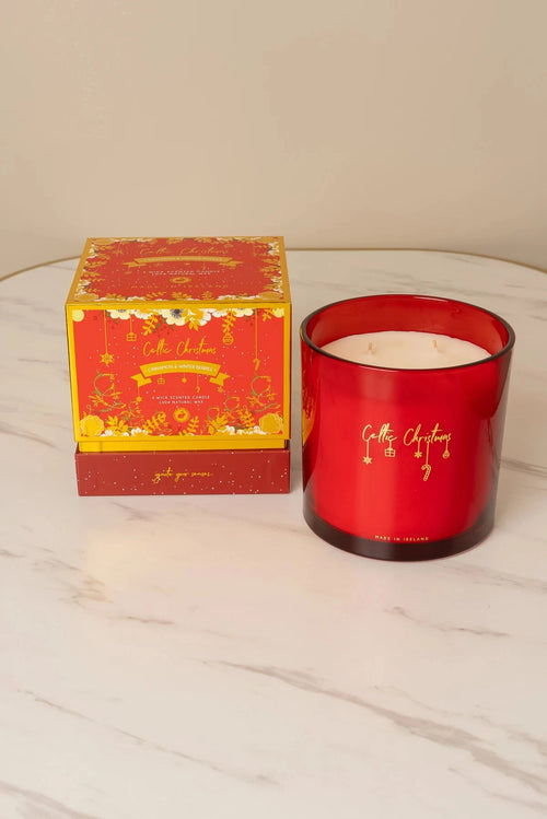 Cinnamon & Winter Berry 4 Wick Candle