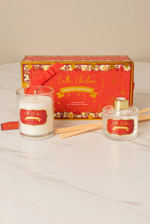 Carraig Donn Cinnamon & Winter Berry Candle and Diffuser