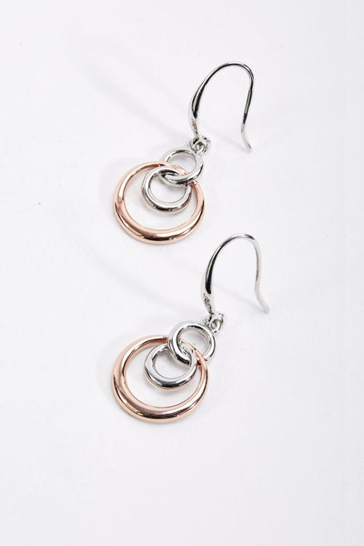 Carraig Donn Circle Interlinked Earrings