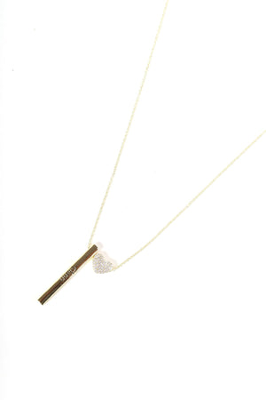 Carraig Donn "Clann" Bar Pendant Necklace
