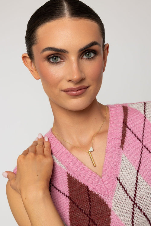 Carraig Donn "Clann" Bar Pendant Necklace