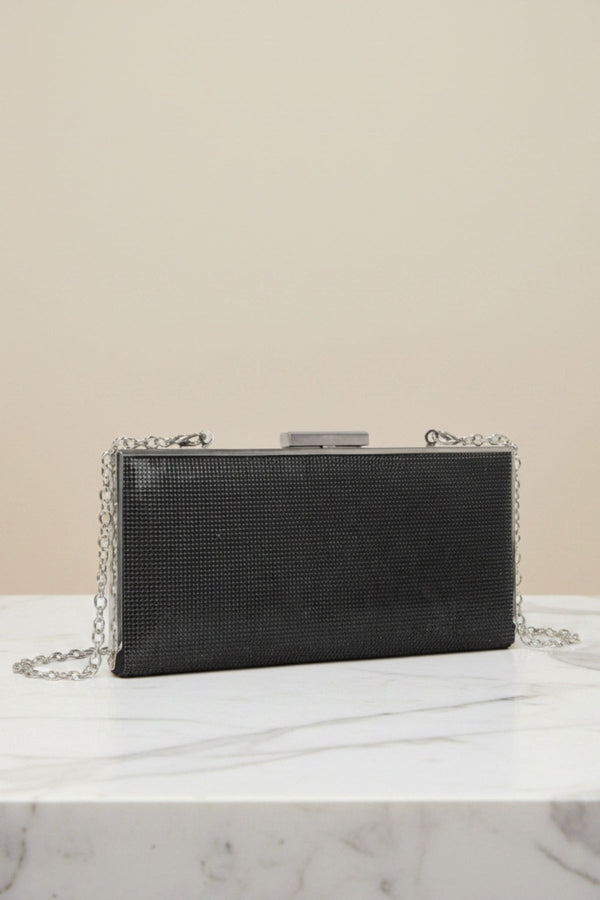 Carraig Donn Clasp Detail Lux Evening Bag