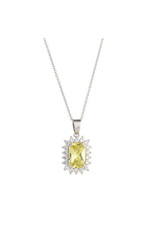 Classic Apple Green CZ Pendant
