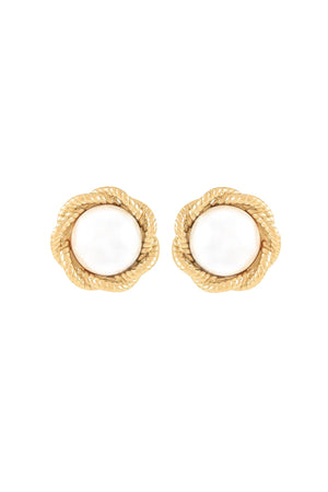 Carraig Donn Classic Faux Pearl Earrings