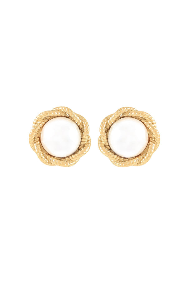 Carraig Donn Classic Faux Pearl Earrings