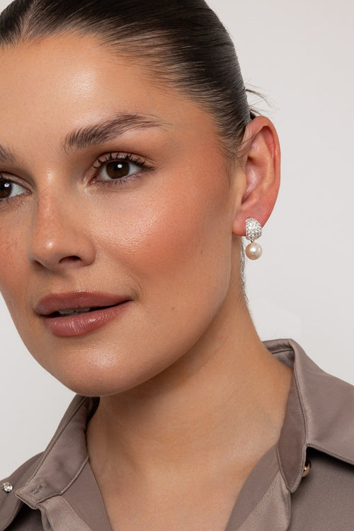 Classic Faux Pearl Earrings