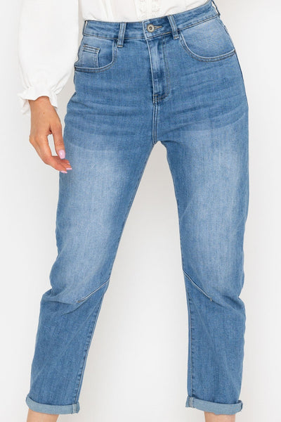 Carraig Donn Classic High Waisted Denim Jeans