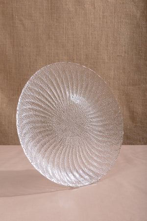 Carraig Donn Clear Shell Glass Plate