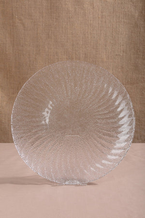 Carraig Donn Clear Shell Glass Plate