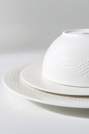 Carraig Donn Cleary 12 Piece White Dinner Set