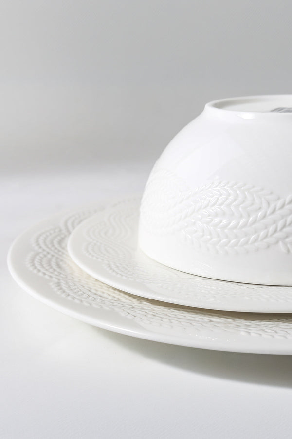 Carraig Donn Cleary 12 Piece White Dinner Set