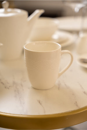 Carraig Donn Cleary Set Of 4 White Mug
