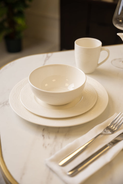 Carraig Donn Cleary White Cereal Bowl