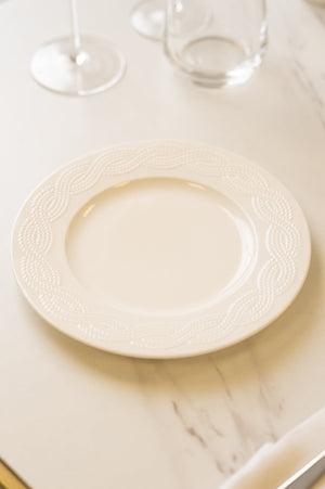 Carraig Donn Cleary White Salad Plate