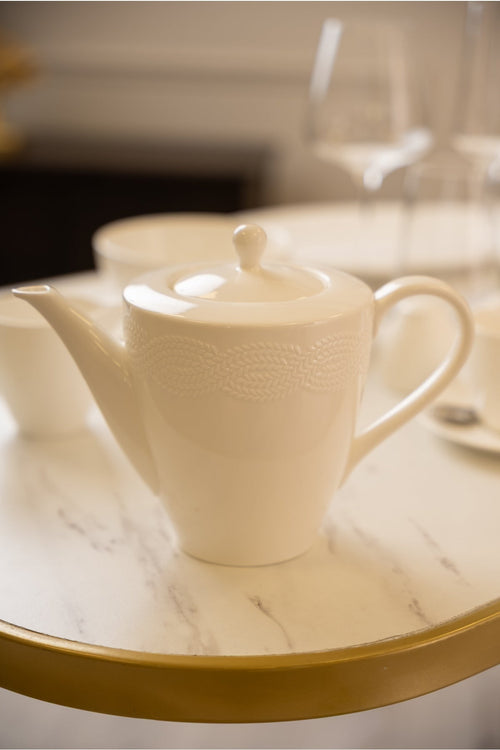 Cleary White Teapot