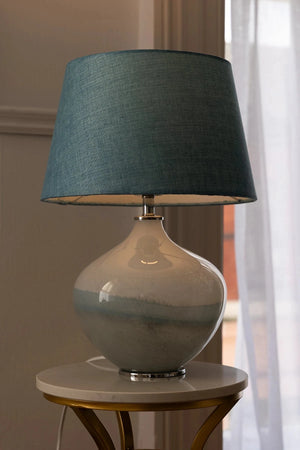 Carraig Donn Coastal Blue Glass Lamp