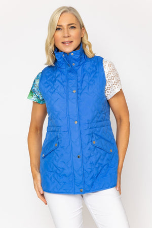 Carraig Donn Cobalt Quilted Gilet