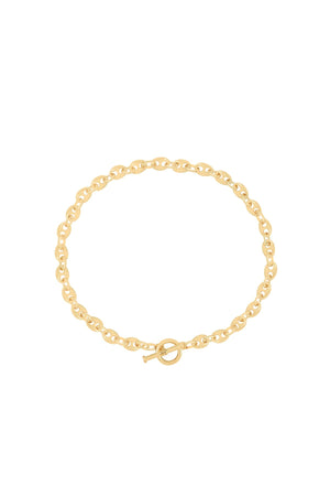 Carraig Donn Coffee Bean Chain Gold Plated Necklace