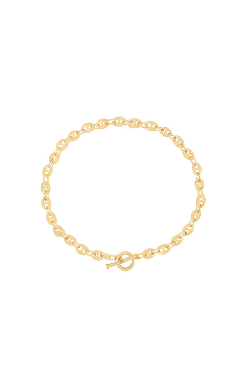 Carraig Donn Coffee Bean Chain Gold Plated Necklace