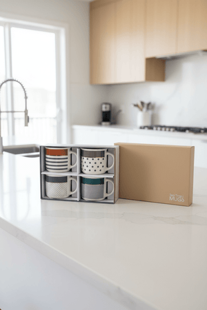 Carraig Donn Colourful Mylo Set Of 4 Mugs