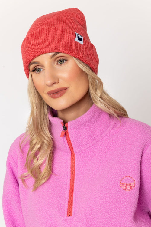 Carraig Donn Coral Beanie Hat