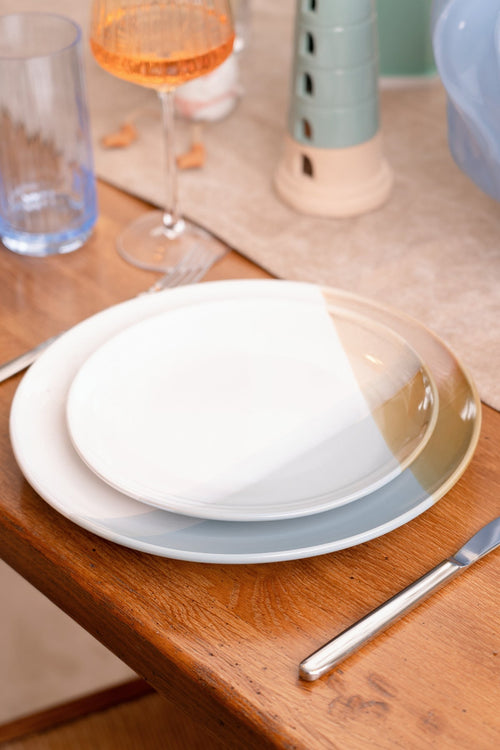 Coral Salad Plate