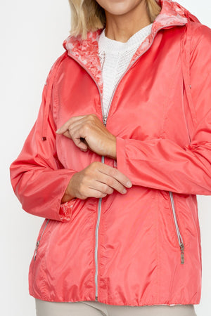 Carraig Donn Coral Lightweight Jacket With Printed Lining