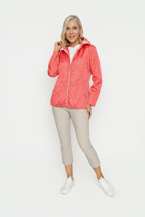 Carraig Donn Coral Lightweight Jacket With Printed Lining