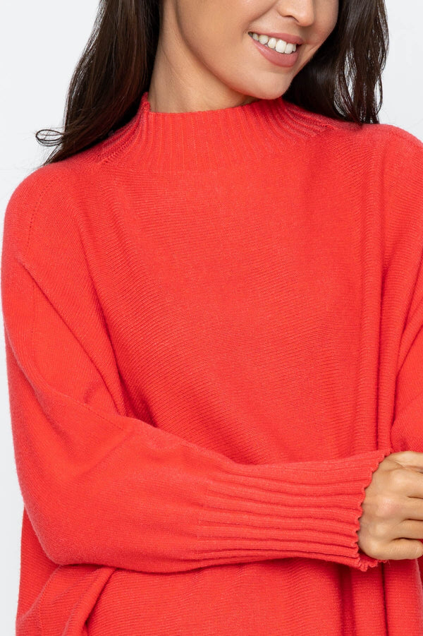 Carraig Donn Coral Rib Edge Polo Knit