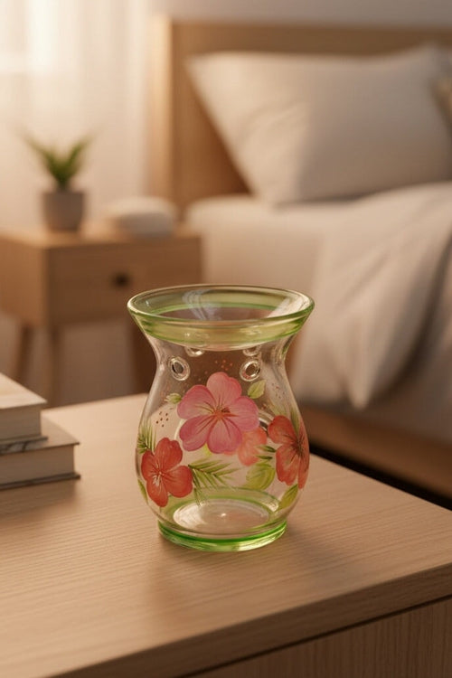 Cottage Garden Glass Oil Burner
