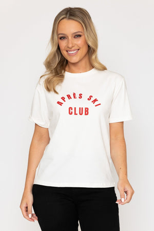 Carraig Donn Cream Apres Ski Club T-Shirt