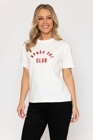 Carraig Donn Cream Apres Ski Club T-Shirt