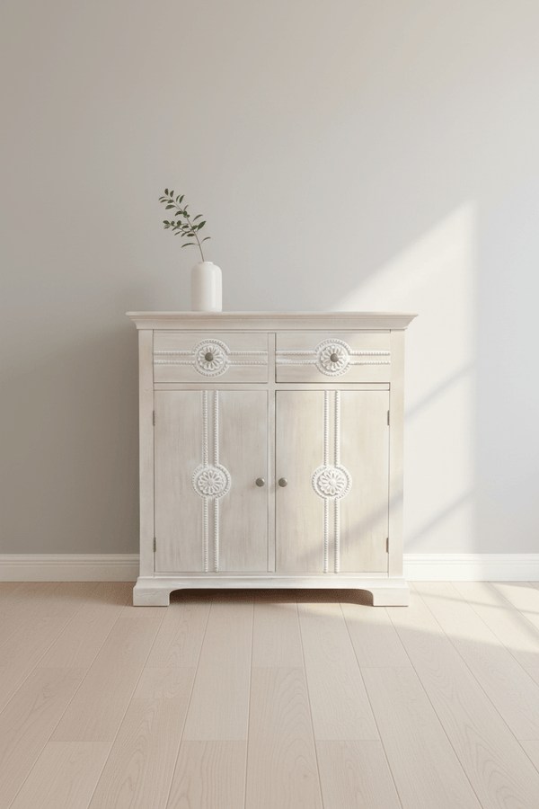Carraig Donn Cream Nantes Wood Sideboard