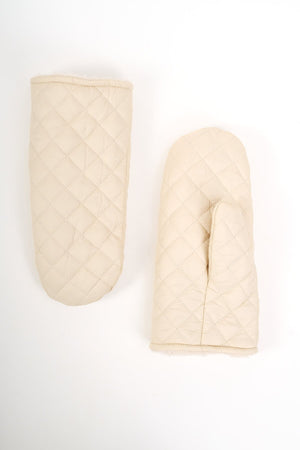 Carraig Donn Cream Nylon Mittens