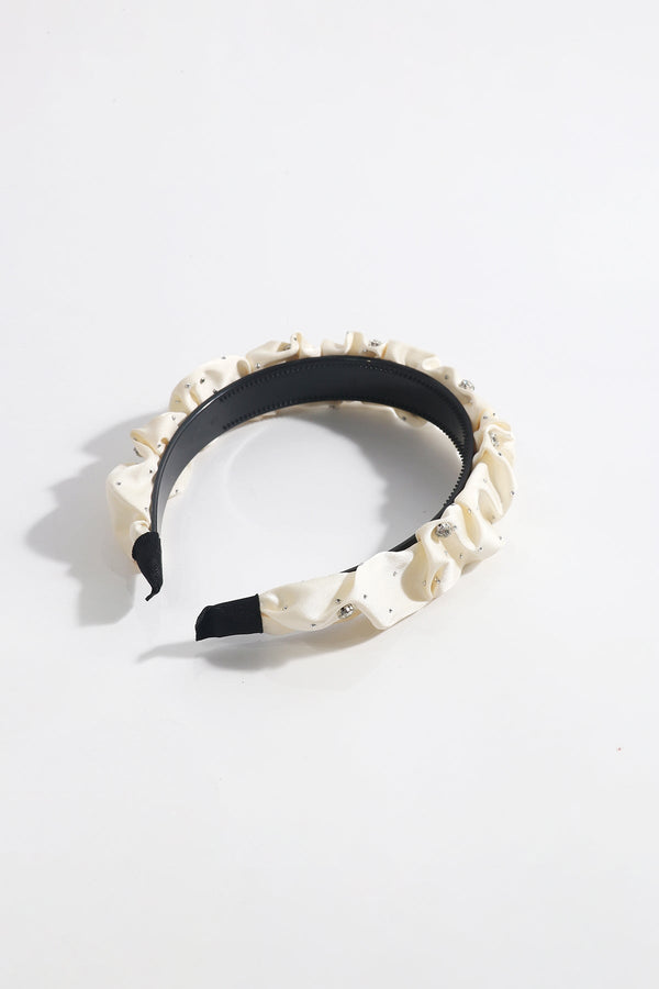 Carraig Donn Cream Satin Diamante Hairband