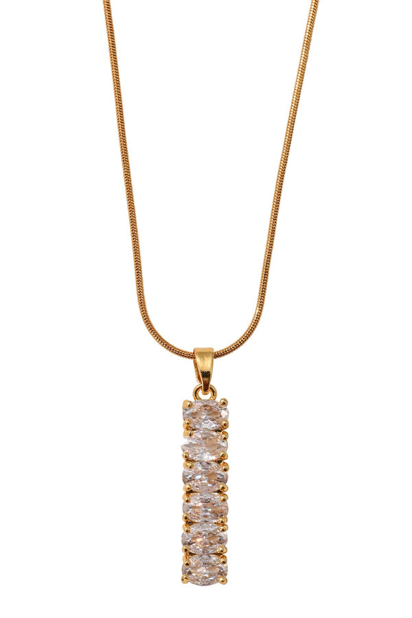 Carraig Donn Crystal Bar Drop Pendant