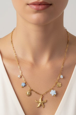 Carraig Donn Dainty Starfish Necklace