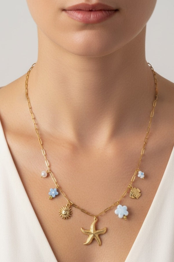 Carraig Donn Dainty Starfish Necklace