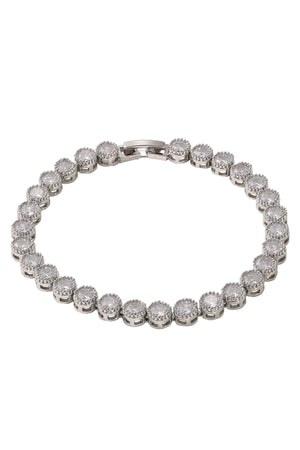 Carraig Donn Danna Silver Tennis Bracelet