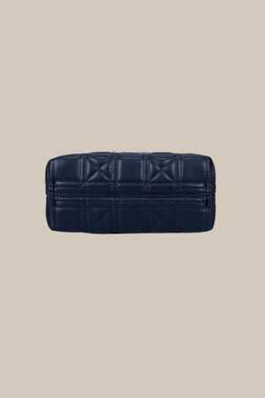 Carraig Donn Dark Blue Embossed Charm Bag
