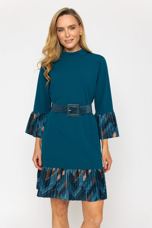 Carraig Donn Dark Blue Square Buckle Belt