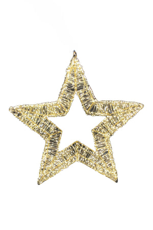 Carraig Donn Decadent White Star Led Light 40cm