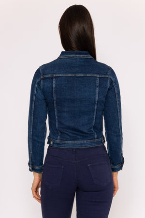 Carraig Donn Denim Jacket in Dark Blue