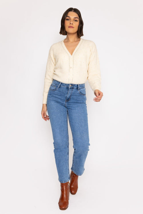 Denim Solange Straight Jeans