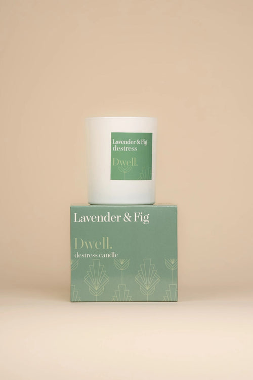 Destress Lavender & Fig Dwell Candle