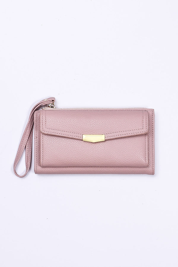 Carraig Donn Double Compartment Purse in Pink