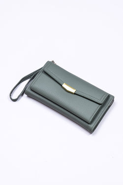 Carraig Donn Double Compartment Purse in Teal