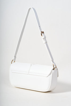 Carraig Donn East West White Shoulder Bag